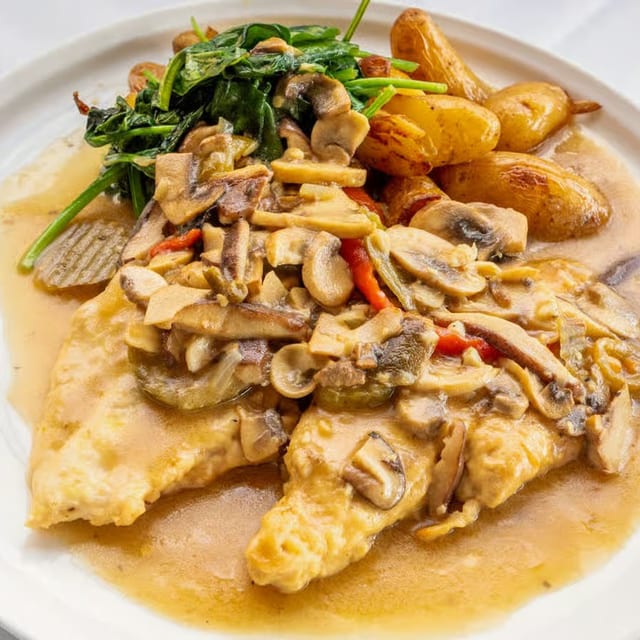 Chicken Scarpariello.