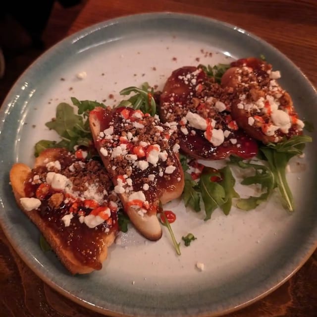 Fig Bruschetta.