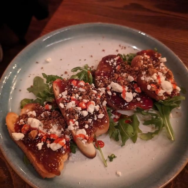 Fig Bruschetta.