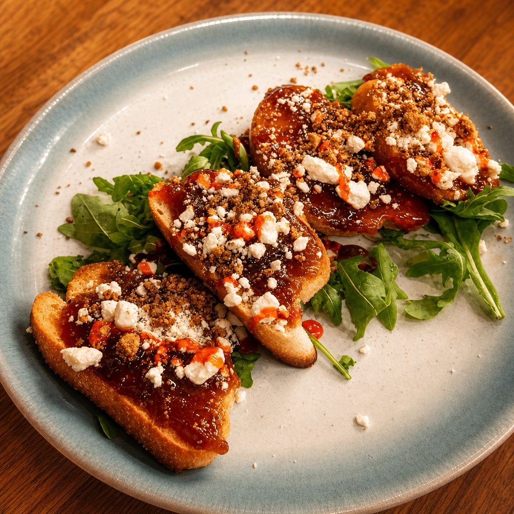 Fig Bruschetta.