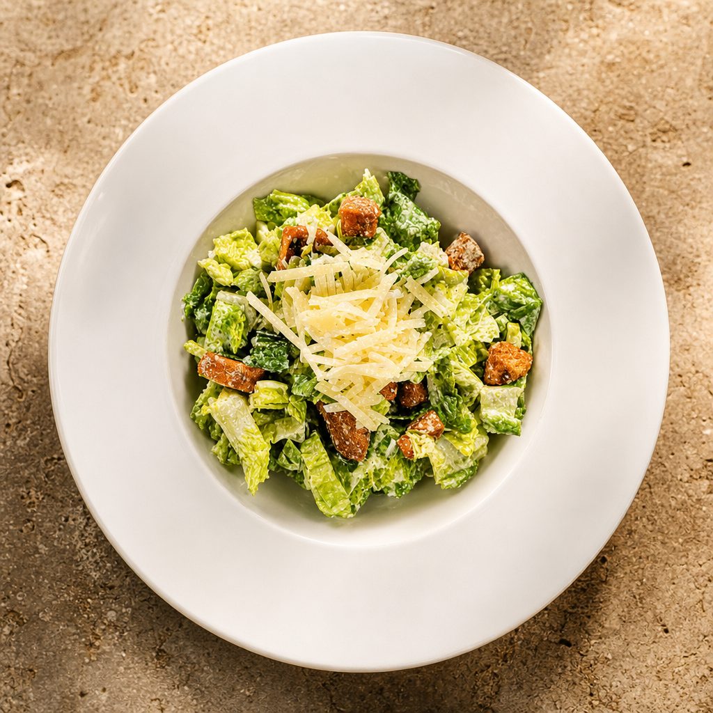 Classic Caesar Salad.