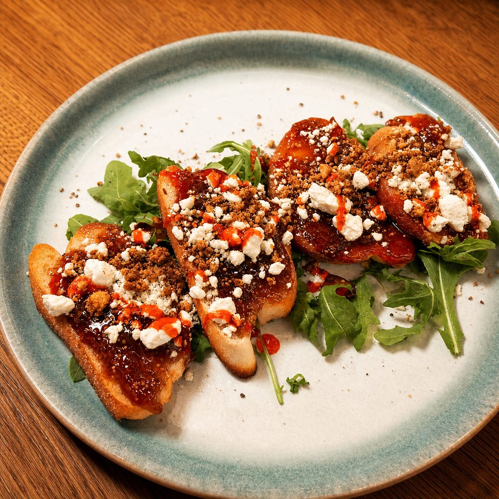 Fig Bruschetta.