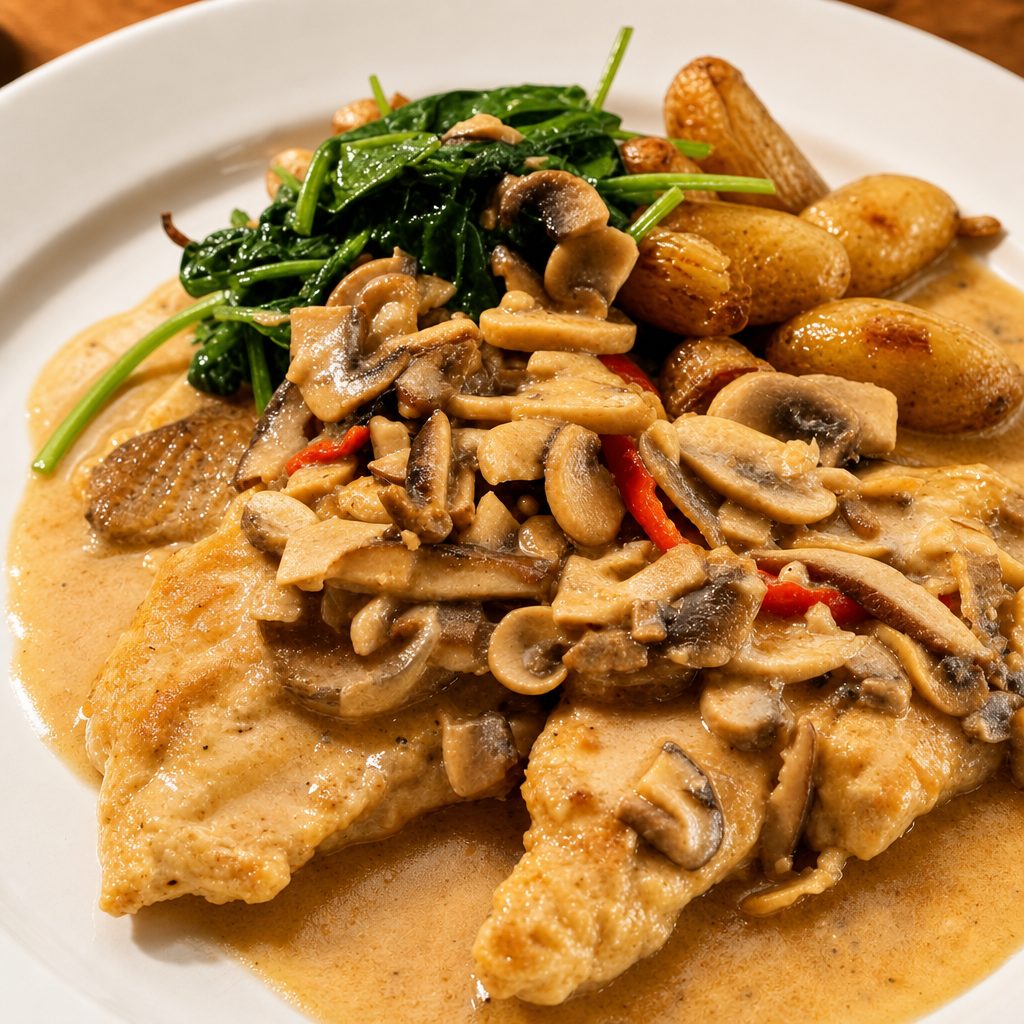 Chicken Scarpariello.