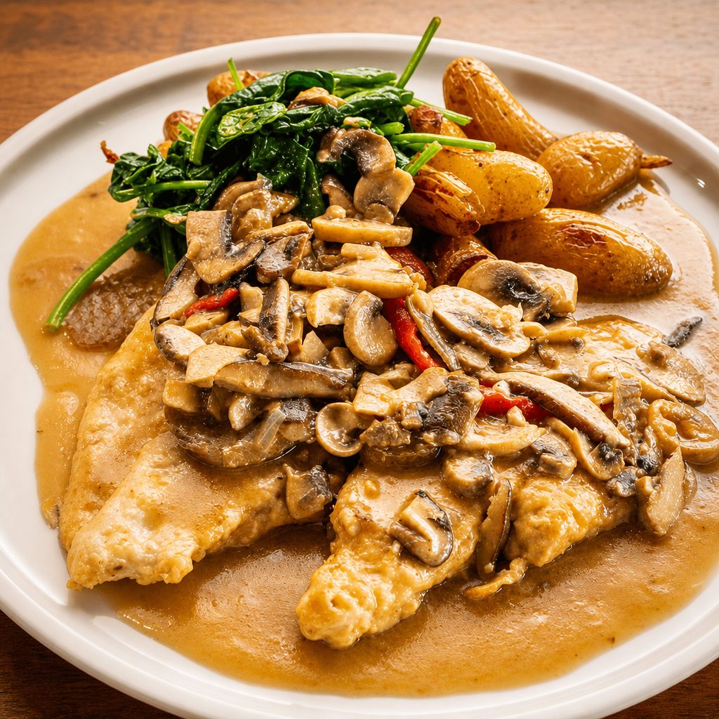 Chicken Scarpariello.